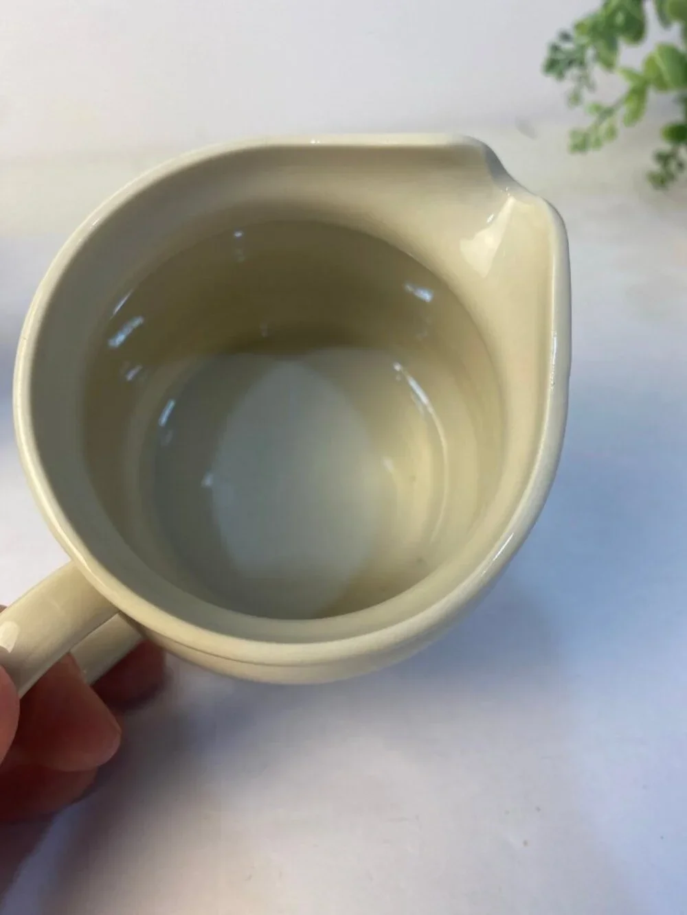 Vintage Morton Salt 7 Pc Ceramic Set - 4 Mugs, Lidded Sugar Bowl & Creamer Japan